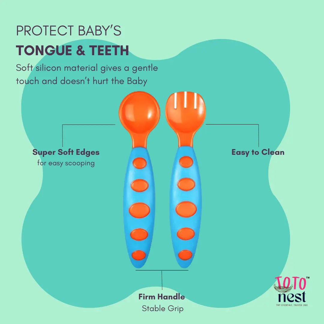 TotoNest Gentle Bite Baby Spoon Set - Toto Nest